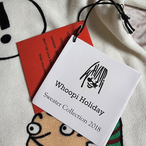 Whoopie Goldberg Christmas Sweater 2018 - Picture 7 of 8